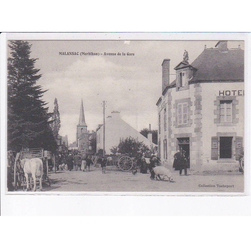 MALANSAC: avenue de la gare - très bon état