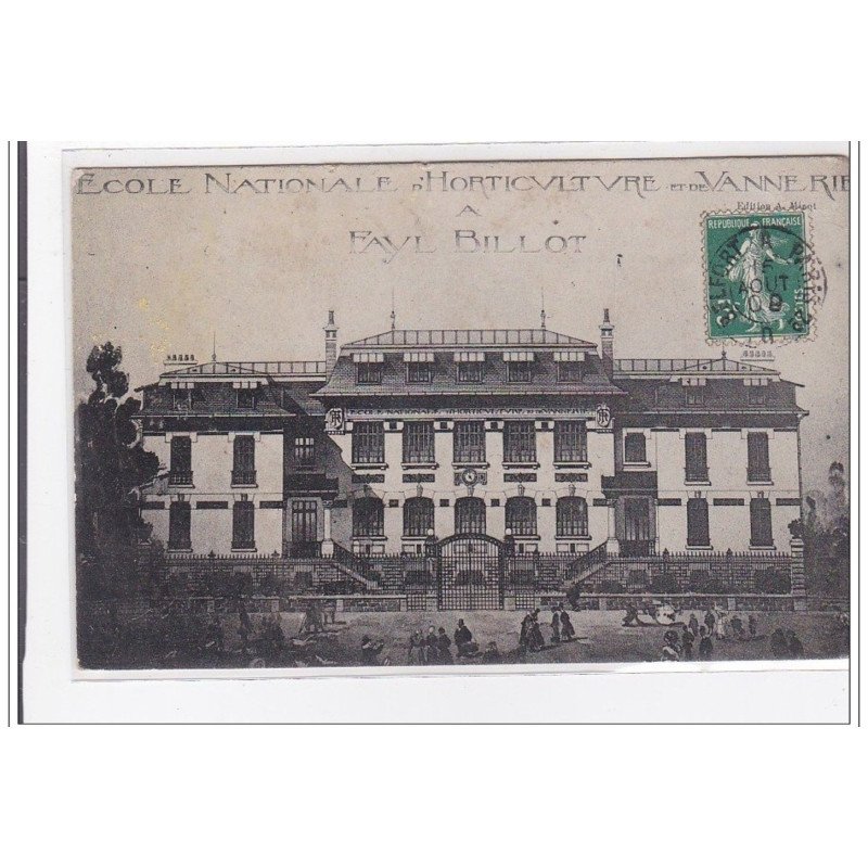 FAYL BILLOT : ecole nationale d'horticulture et de vanne rie - tres bon etat