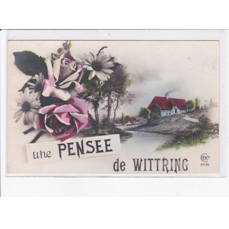 WITTRING: une pensée - très bon état