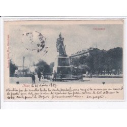 METZ: esplanade, monument - très bon état
