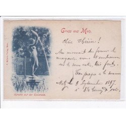METZ: nymphe auf der esplanade - très bon état