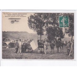 MONCEL-PETTONCOURT: circuit de l'est, 1910, legagneux, gagnant du prix de frontière, aviation - état