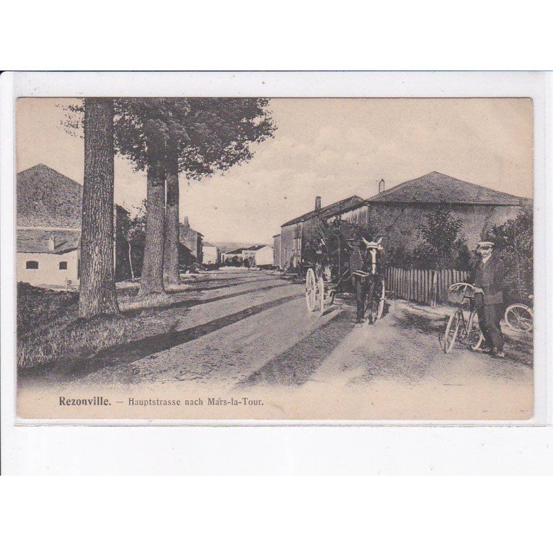 REZONVILLE: hauptstrasse nach mars-la-tour - très bon état