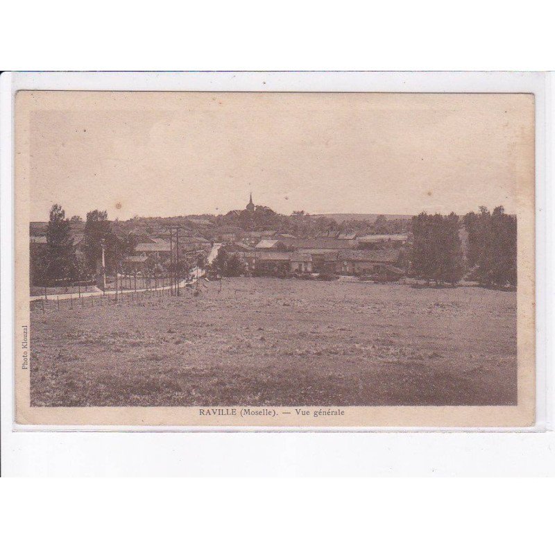 RAVILLE: vue générale - très bon état