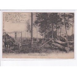 NIEVRE: enlèvement des chênes, bois - très bon état