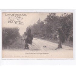 NIEVRE: récolte de la fougère et du genêt - très bon état