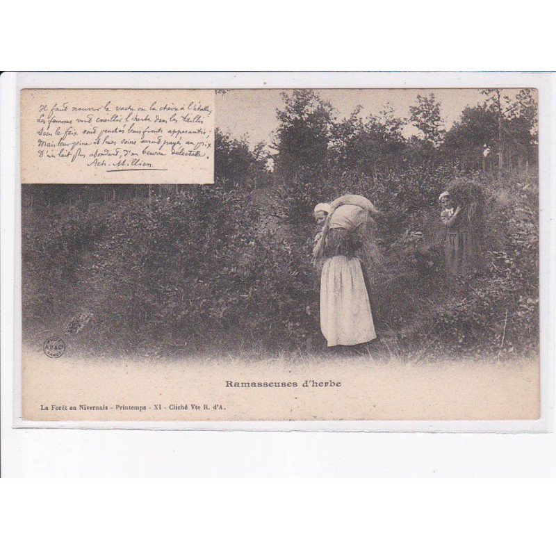 NIEVRE: ramasseuses d'herbe - très bon état