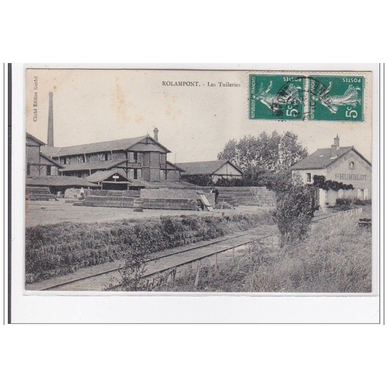 ROLAMPONT : les tuileries - tres bon etat