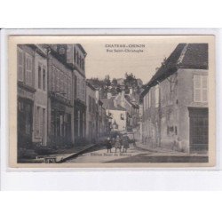CHATEAU-CHINON: rue saint-christophe - très bon état