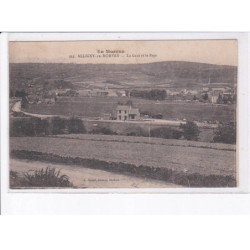 ALLIGNY-en-MORVAN: la gare et le pays - très bon état