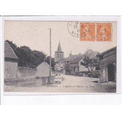ANTHIEN: l'église et l'entrée du pays - très bon état