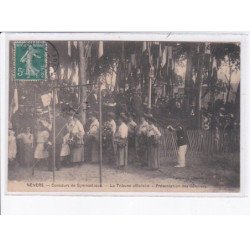 NEVERS: concourds de gymnastique, la tribune officielle, présentation des gênoises - très bon état