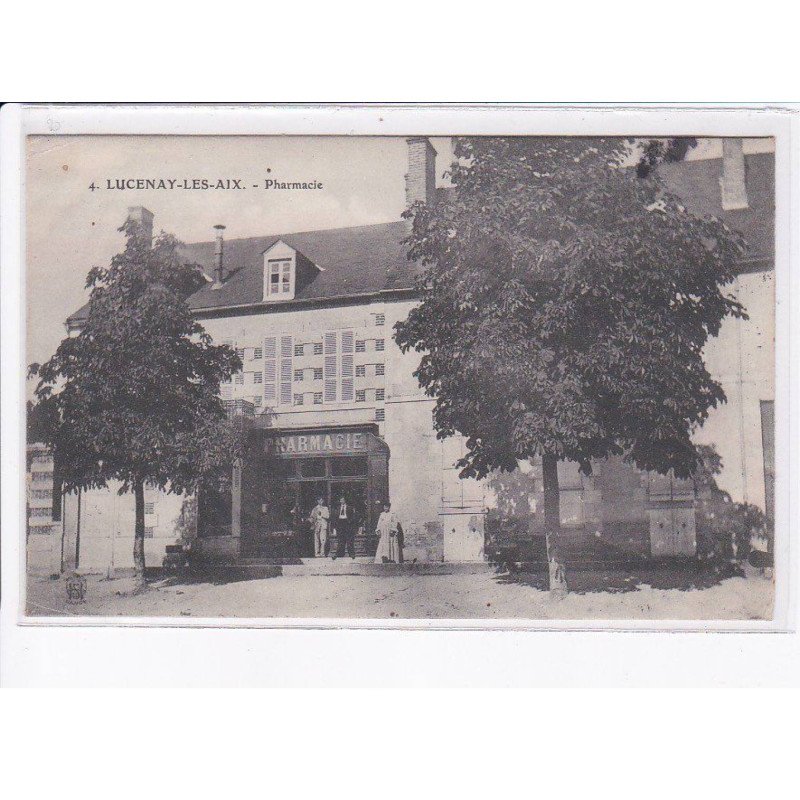 LUCENAY-les-AIX: pharmacie - très bon état