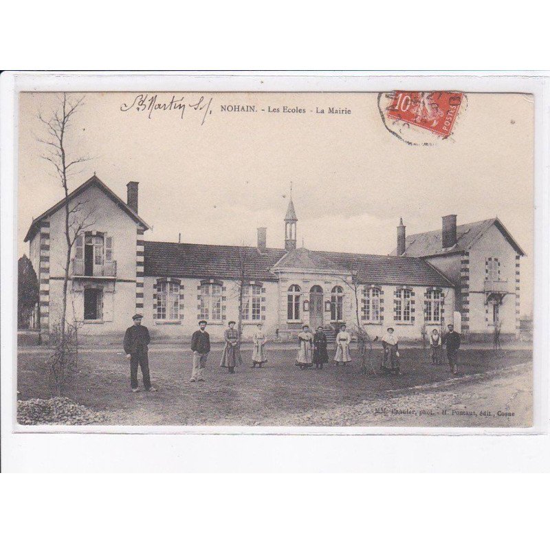 NOHAINS: les écoles, la mairie - très bon état