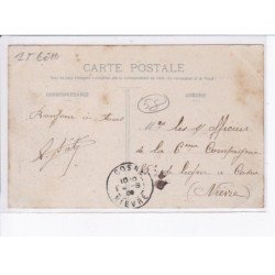 ALLIGNY: arrivée, la poste - état