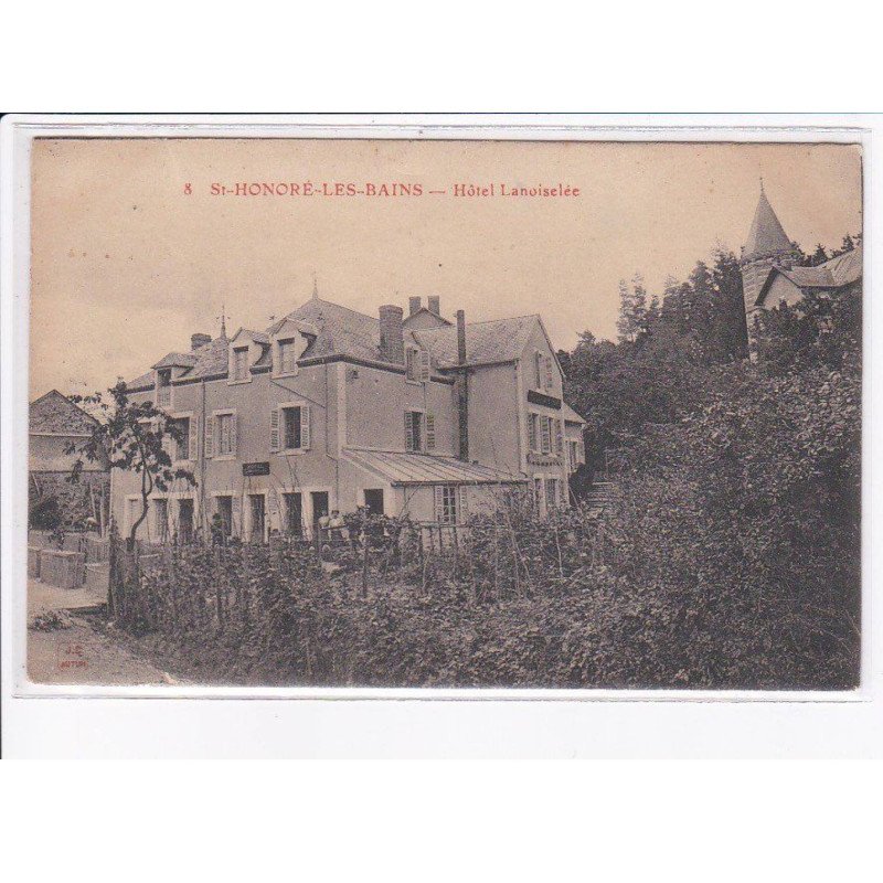SAINT-HONORE-les-BAINS: hôtel lanoiselée - très bon état