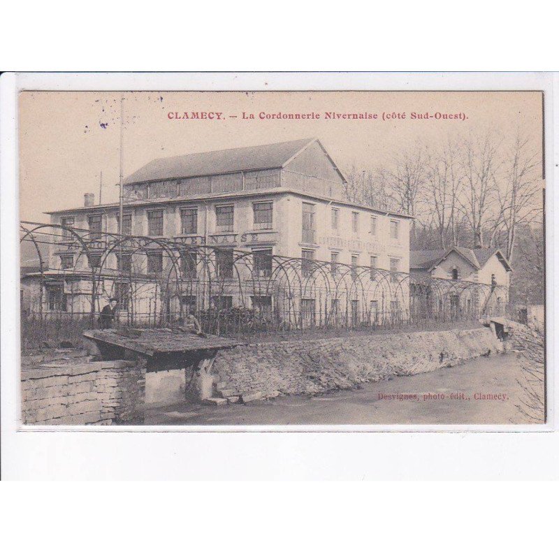 CLAMECY: la cordonnerie nivernaise (côté sud-ouest) - très bon état