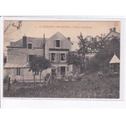 SAINT-HONORE-les-BAINS: hôtel lanoiselée - très bon état