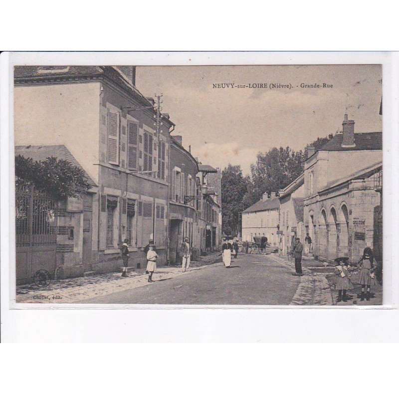 NEUVY-sur-LOIRE: grande-rue - très bon état