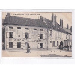CHATEAU-CHINON: grand hôtel de la poste - très bon état
