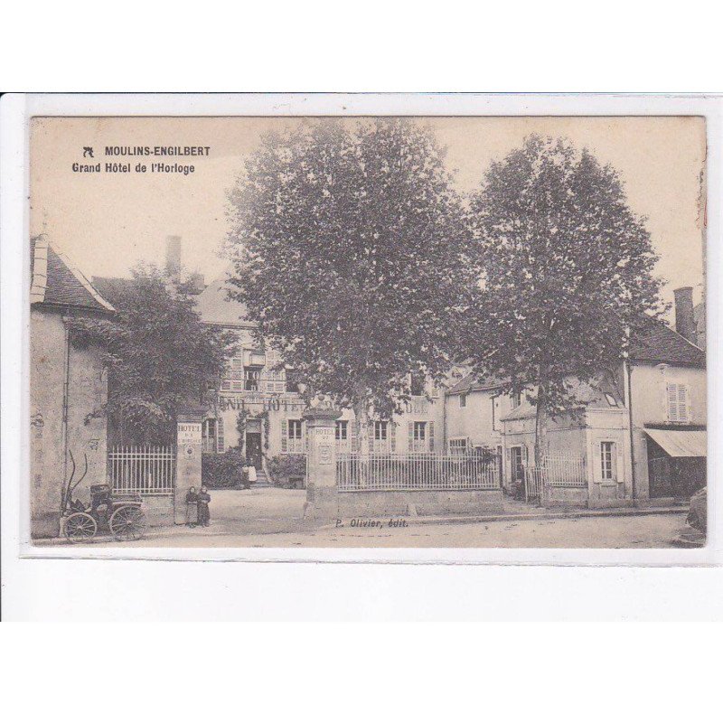 MOULIN-ENGILBERT: grand hôtel de l'horloge - très bon état