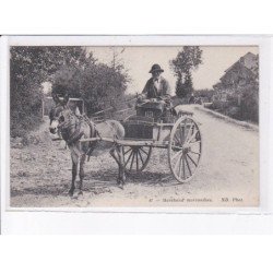 NIEVRE: marchand, attelage âne - très bon état