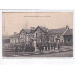 LA CELLE-sur-LOIRE: la mairie et école - état