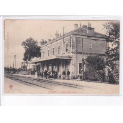 CORBIGNY: la gare, côté ouest - très bon état