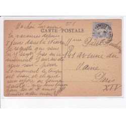 LA CHAPELLE-SAINT-ANDRE: grande rue et le canal - très bon état