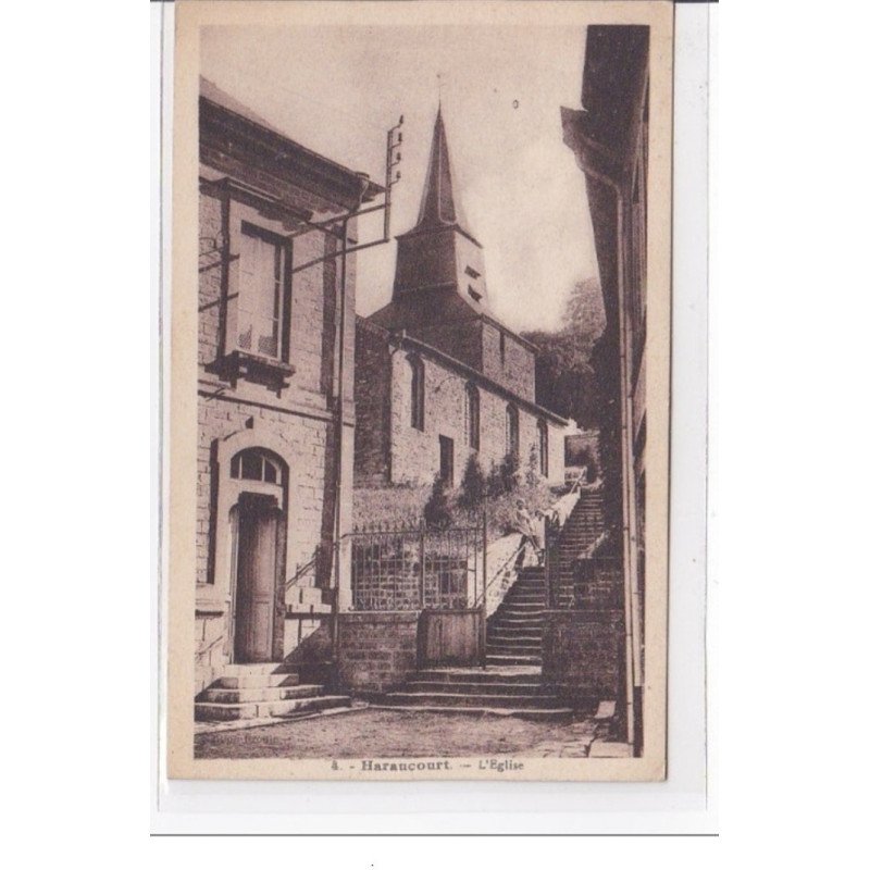 HARAUCOURT : l'eglise - tres bon etat