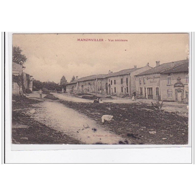 MANONVILLER : vue intérieur - tres bon etat