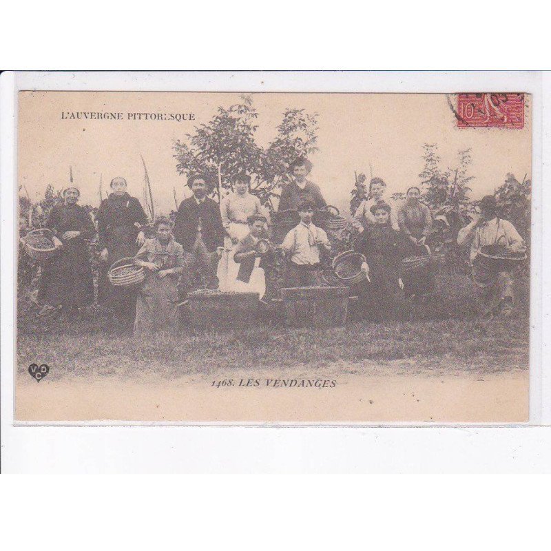 PUY-de-DÔME: les vendanges - très bon état