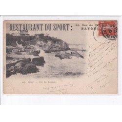 BIARRITZ: restaurant du sport, port des pêcheurs - très bon état