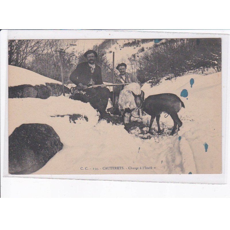 CAUTERETS: chasse à l'izard - état