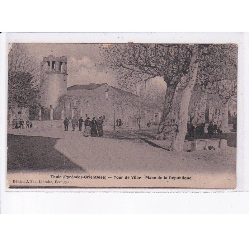 THUIR: tour de villar, place de la république - état