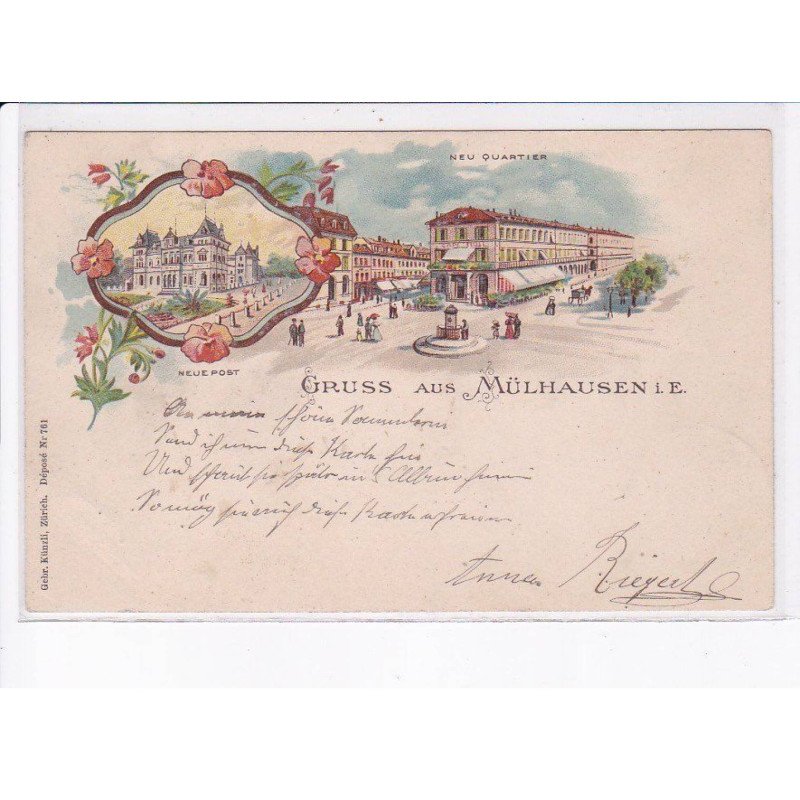 MULHOUSE: gruss aus - très bon état