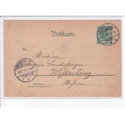 GUEBWILLER: vue générale, église saint-leger et notre-dame - état