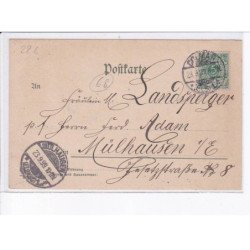 COLMAR: grotte du champ de mars avec cascade, monument de l'amiral bruat - très bon état