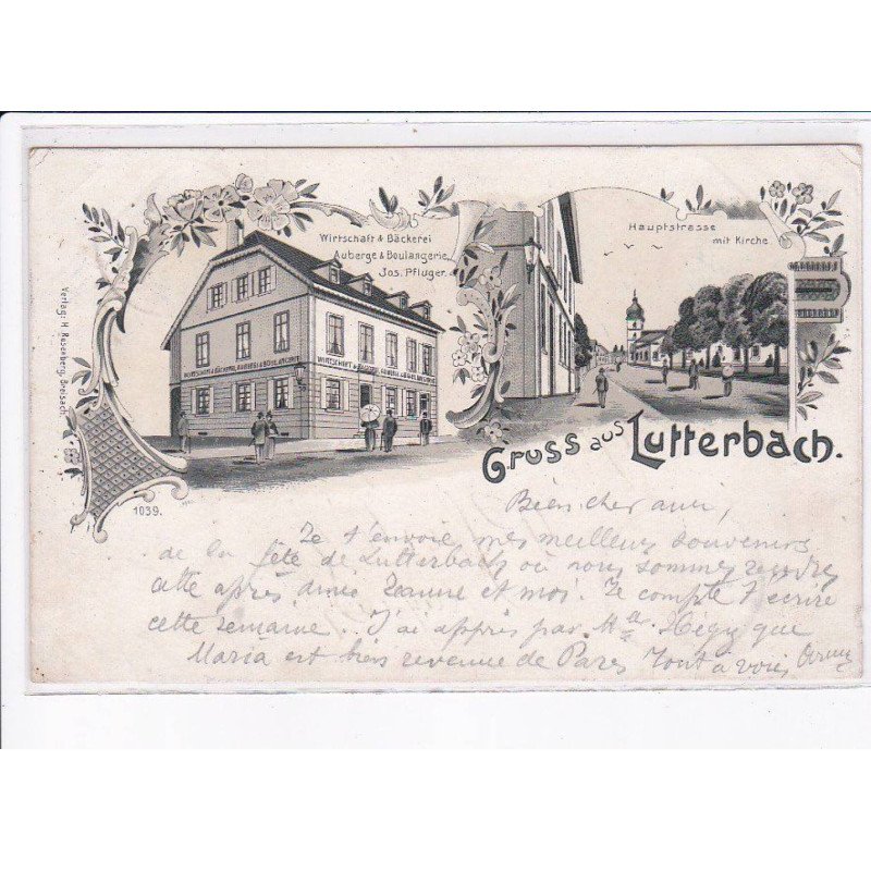 LUTTERBACH: gruss aus - très bon état