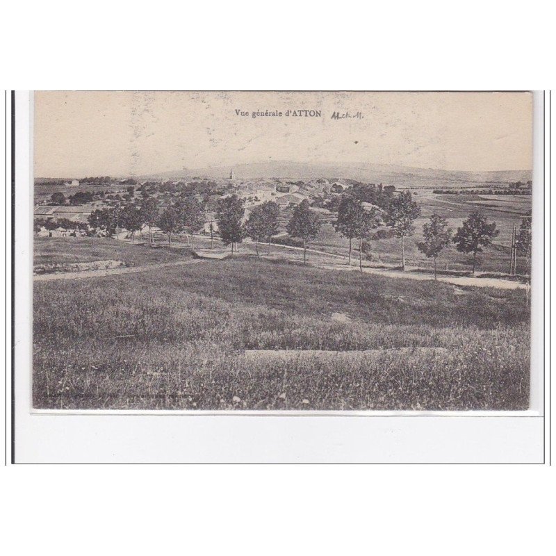 ATTON : vue generale - tres bon etat