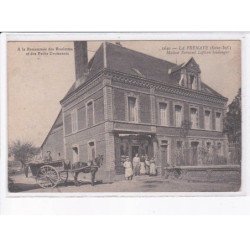 LA FRENAYE: maison fernand lefèvre boulanger - état (décollée)