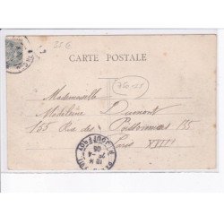 PARIS: 75015, la place violet, attelage - très bon état