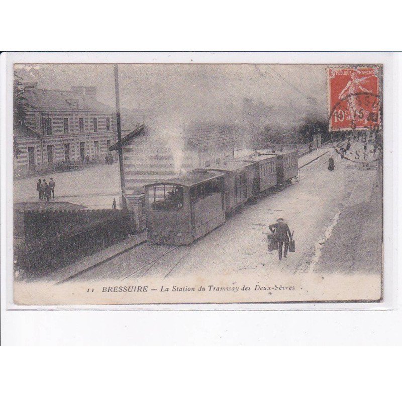 BRESSUIRE: la station du tramway des deux-sèvres - état