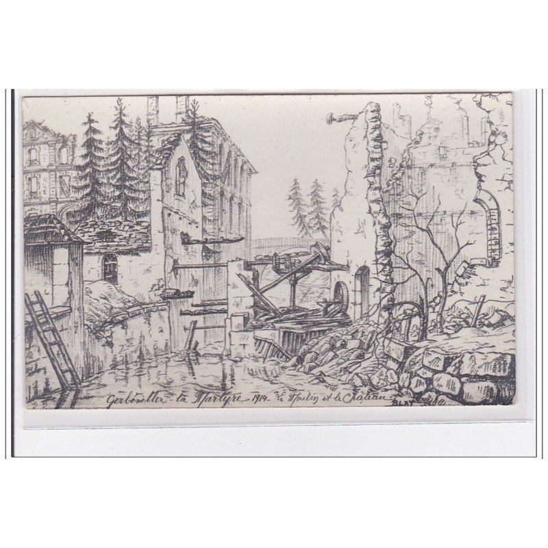 BLAY : dessin - tres bon etat