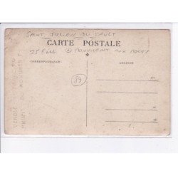 SAINT-JULIEN-du-SAULT: monument aux morts - état