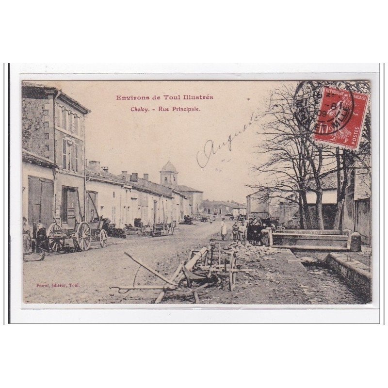 CHOLOY : rue principale - tres bon etat