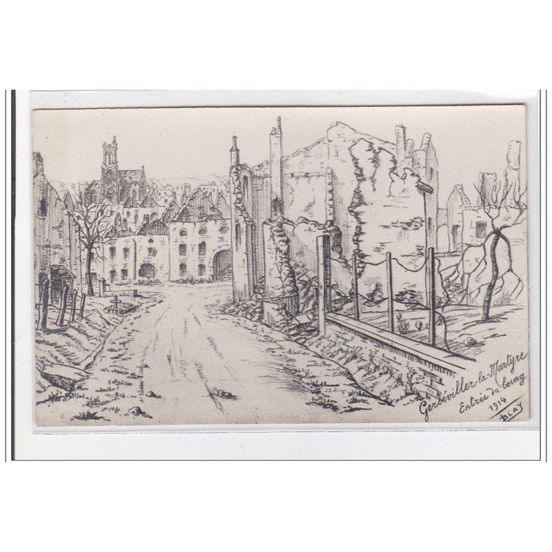 BLAY : dessin - tres bon etat