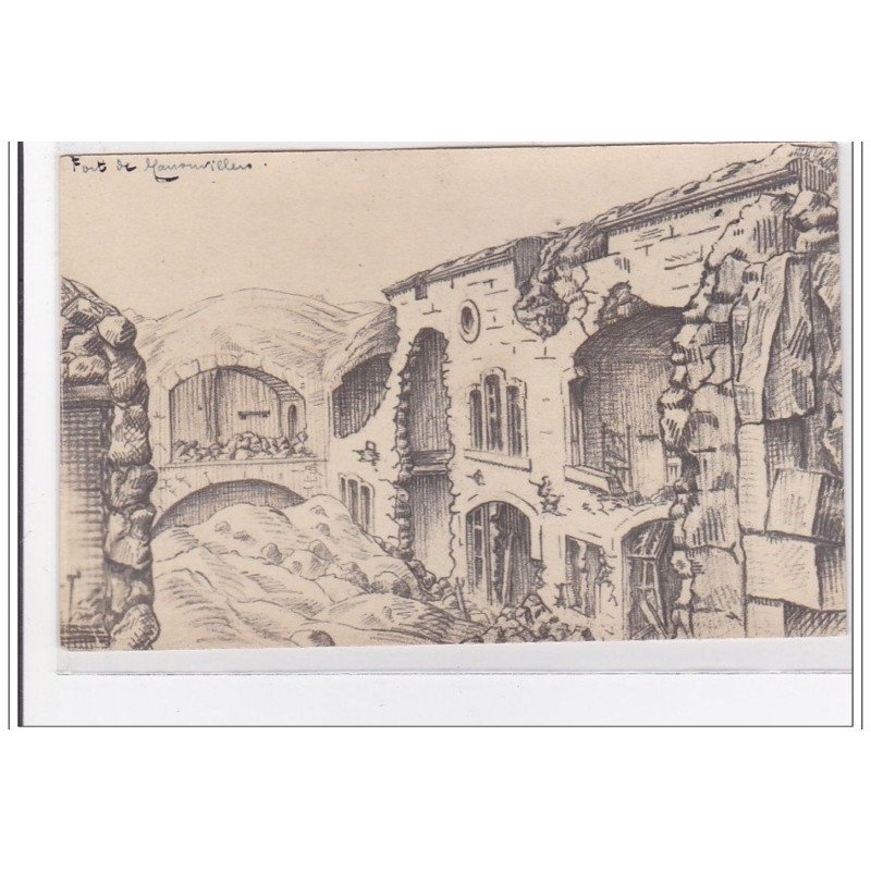 MEURTHE et MOSELLE : fort de manonvilliers - tres bon etat