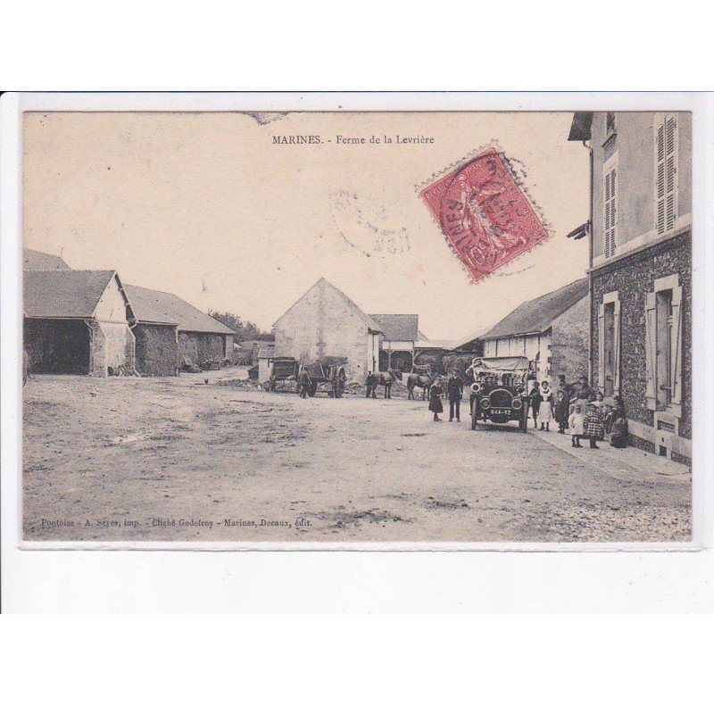 MARINES: ferme de la levrière, automobile - très bon état