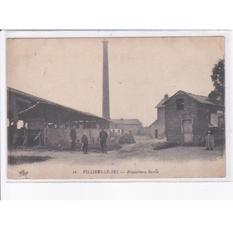 VILLIERS-les-BEL: briquetterie bastin - état